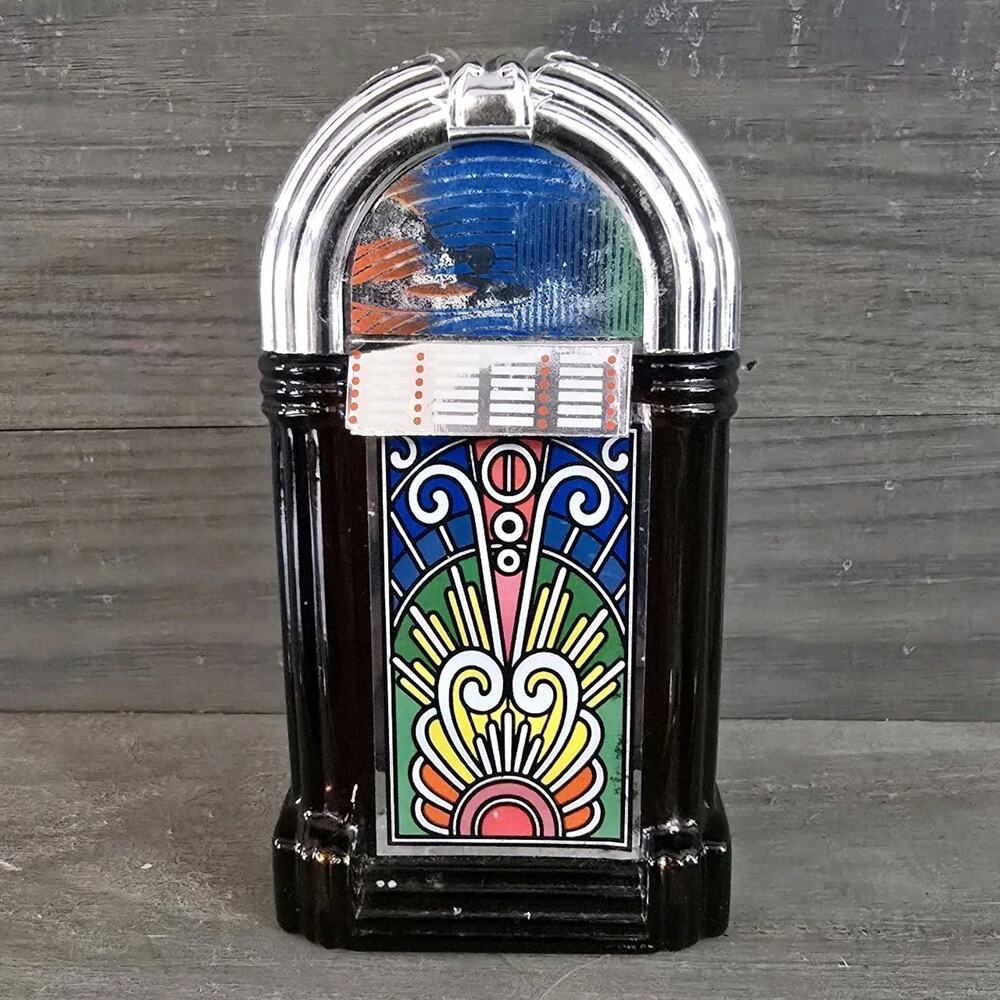 VTG Collectable 1970's Avon JUKE BOX Wild Country Aftershave Decanter EMPTY